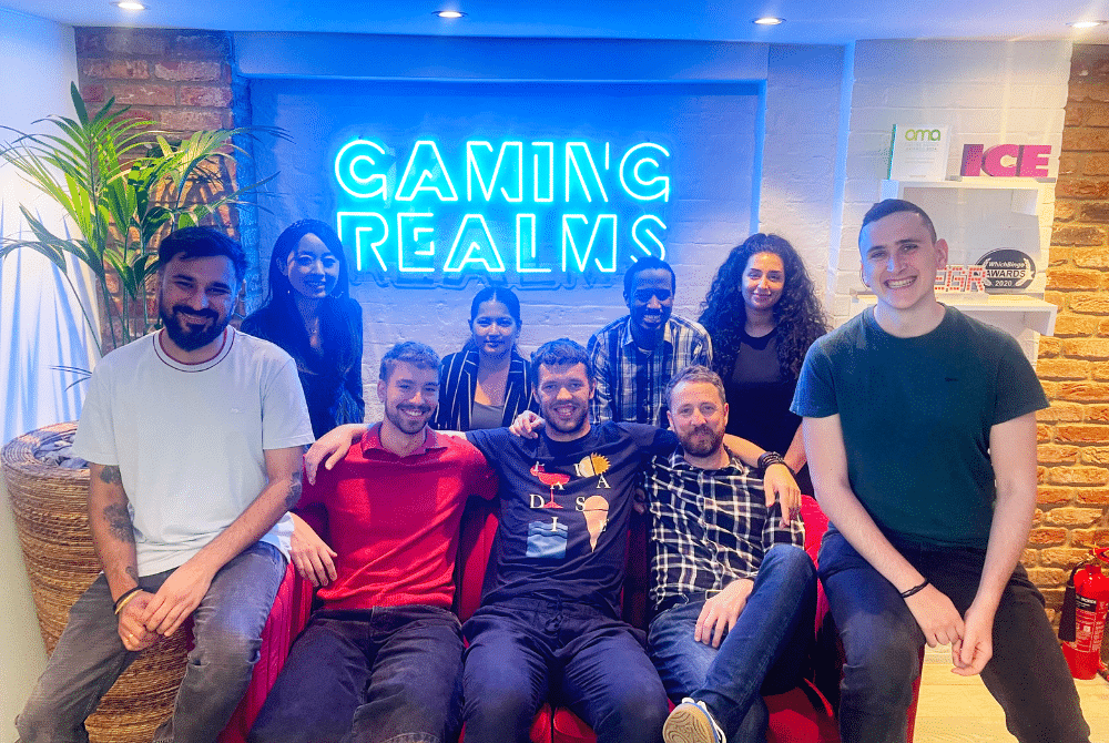 Gaming Realms expands office space to accommodate growing team