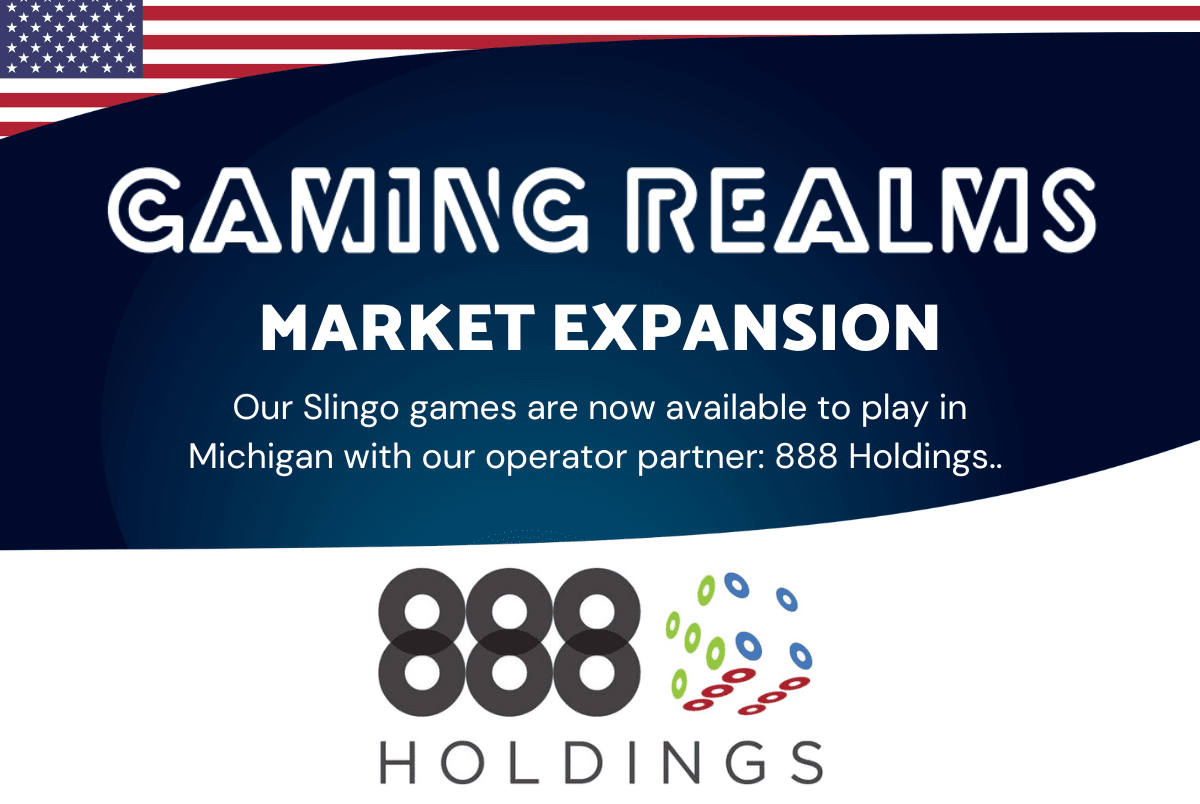 Gaming Realms bolsters Michigan presence after extending partnership with 888 through SI Casino