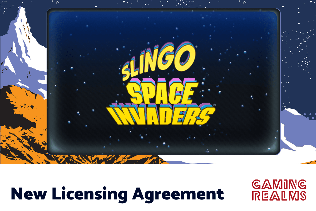 Gaming Realms Partners with TAITO to Launch Slingo® SPACE INVADERS for Social and Real Money Platforms