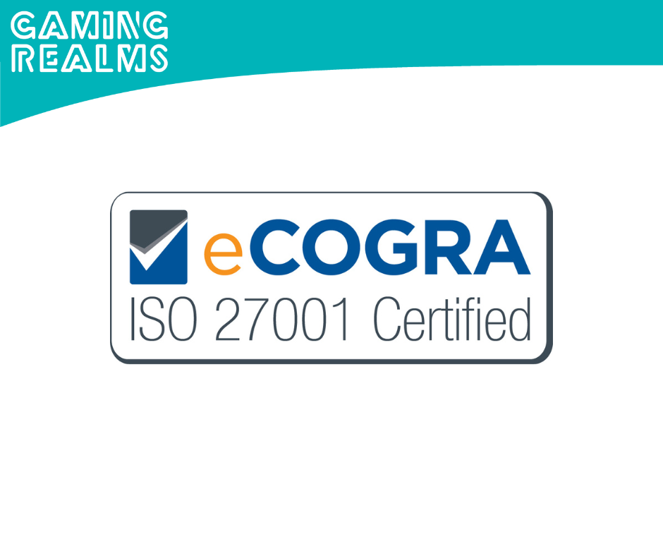 Gaming Realms set for expansion after receiving ISO/IEC 27001:2013 certification from eCOGRA