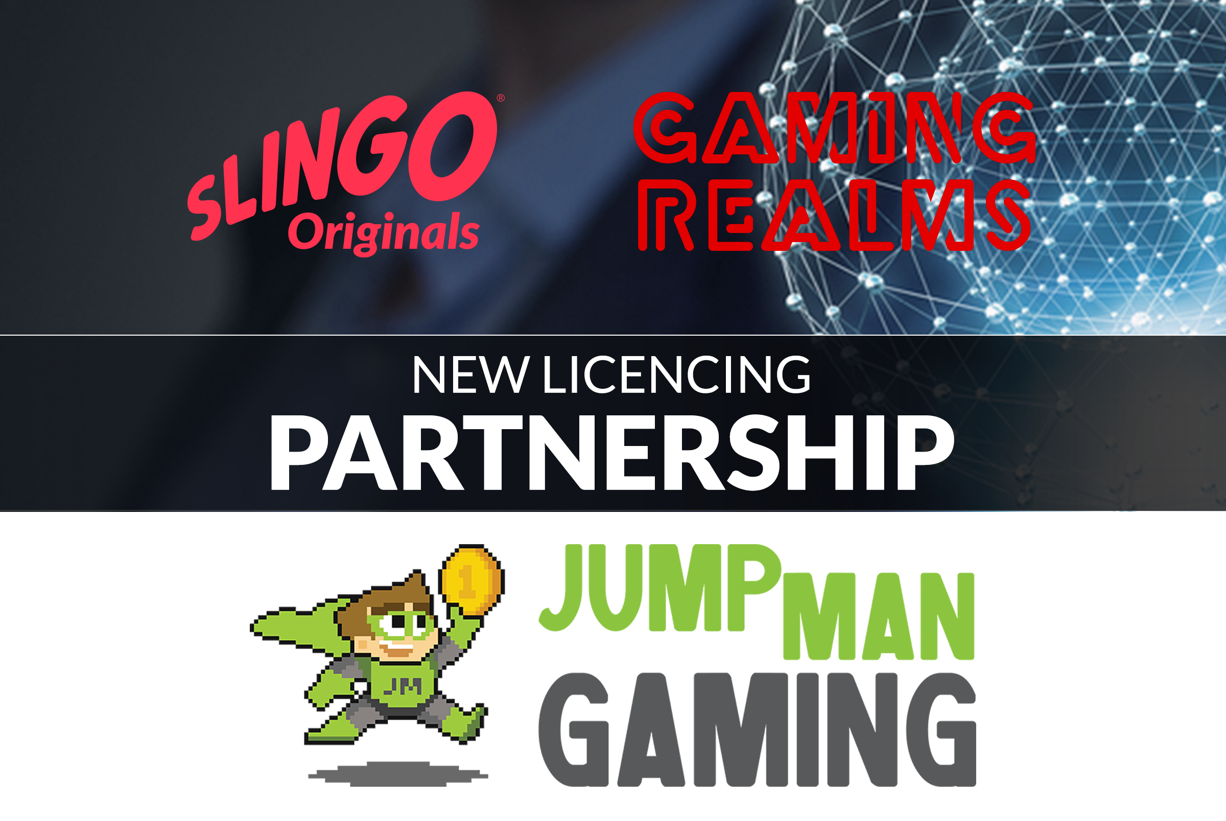 Slingo Originals are going live on Jumpman Gaming