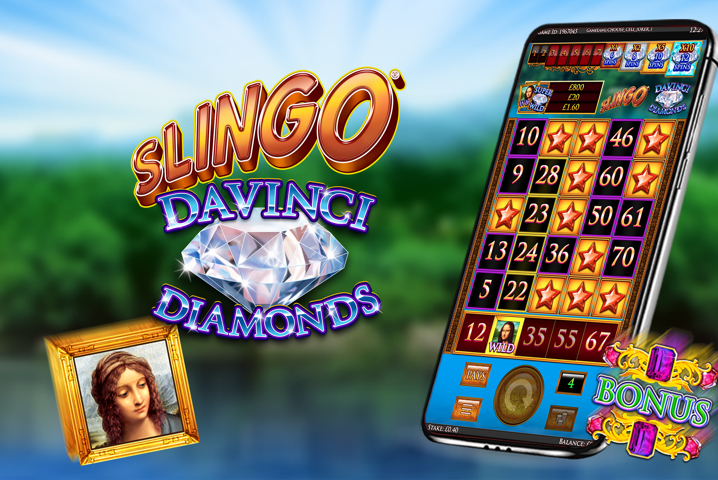 Slingo Da Vinci Diamonds: A Real Work of Art