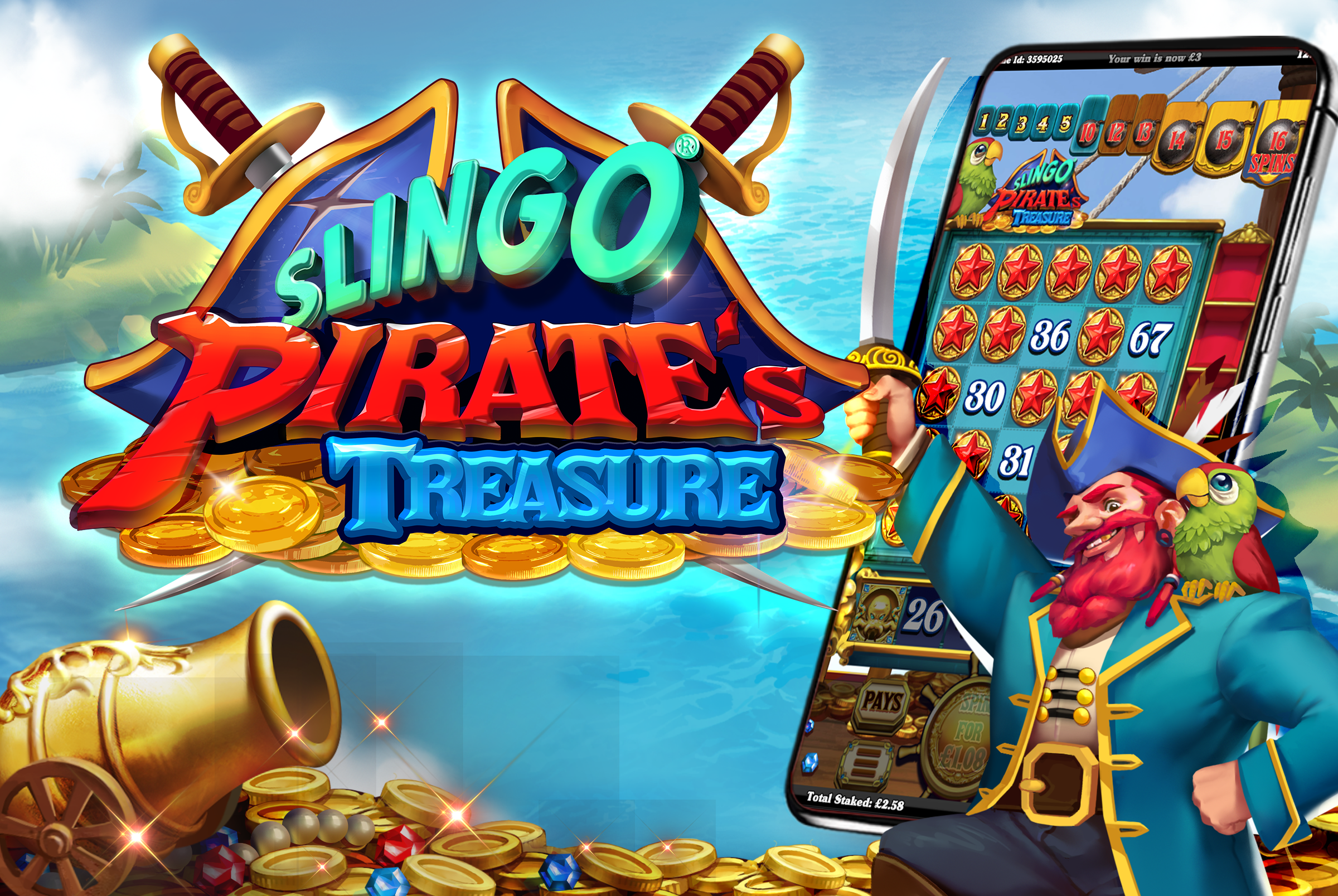 Ship Ahoy: Set Sail with Slingo Pirate’s Treasure