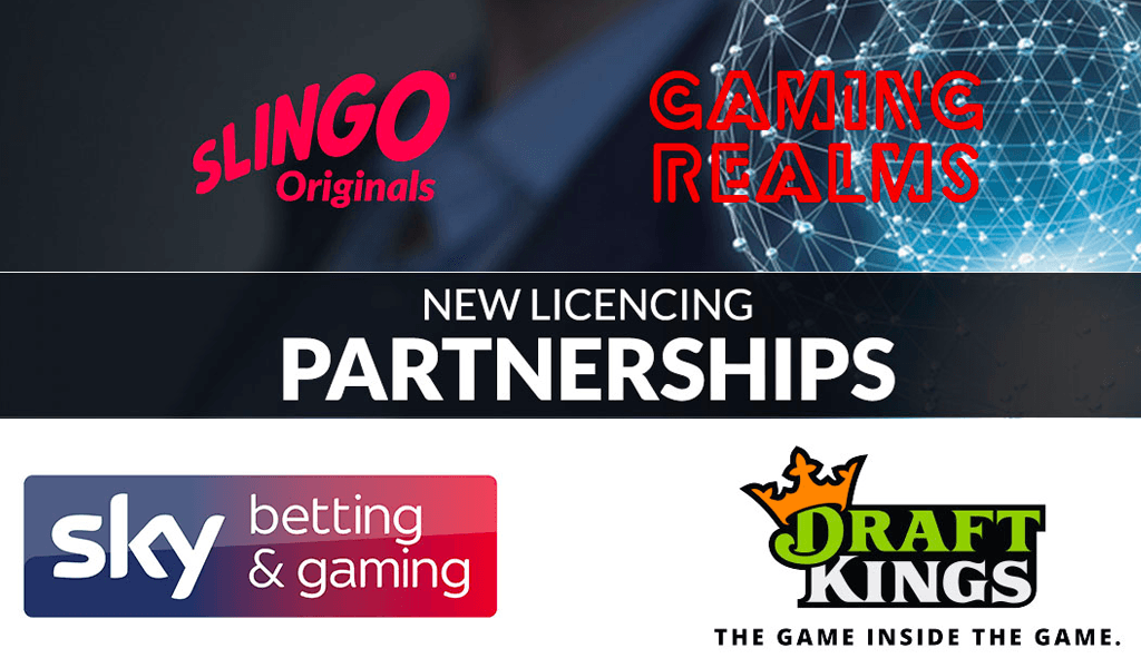 Gaming Realms launches content with Sky Betting & Gaming in the UK and DraftKings in New Jersey, USA